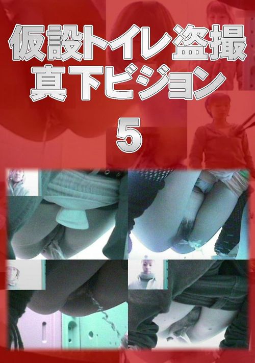 盗撮　仮設トイレ盗撮真下ビジョン 05