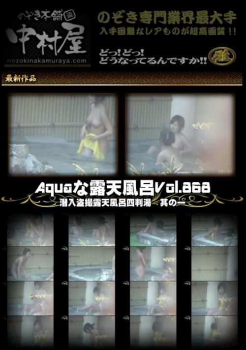 露天風呂盗撮のAqu●ri●mな露天風呂 Vol.868 潜入盗撮露天風呂参判湯 其の一