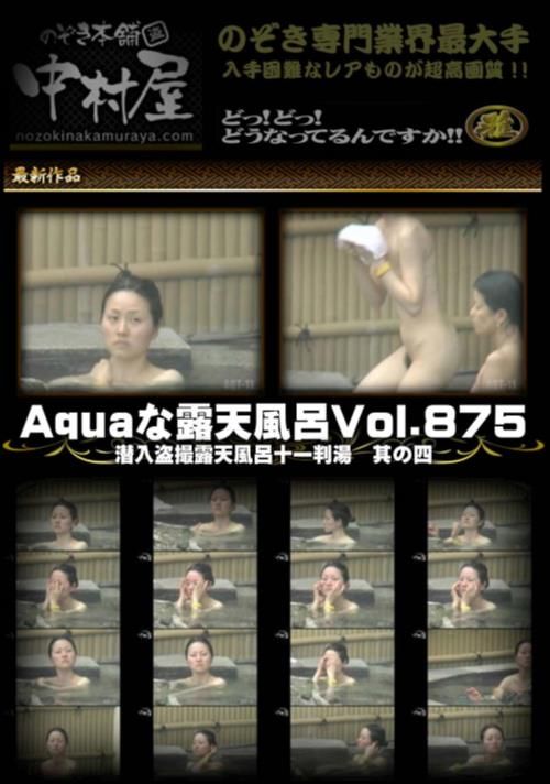 Aquaな露天風呂 Vol.875 潜入盗撮露天風呂十一判湯 其の四
